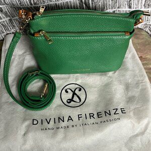 Divina Firenze Italy Lilla Bag Genuine Leather NWOT